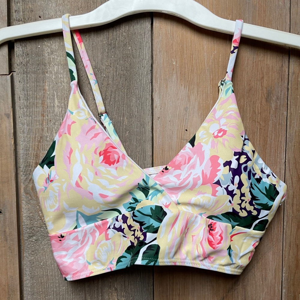 Floral Bikini Top